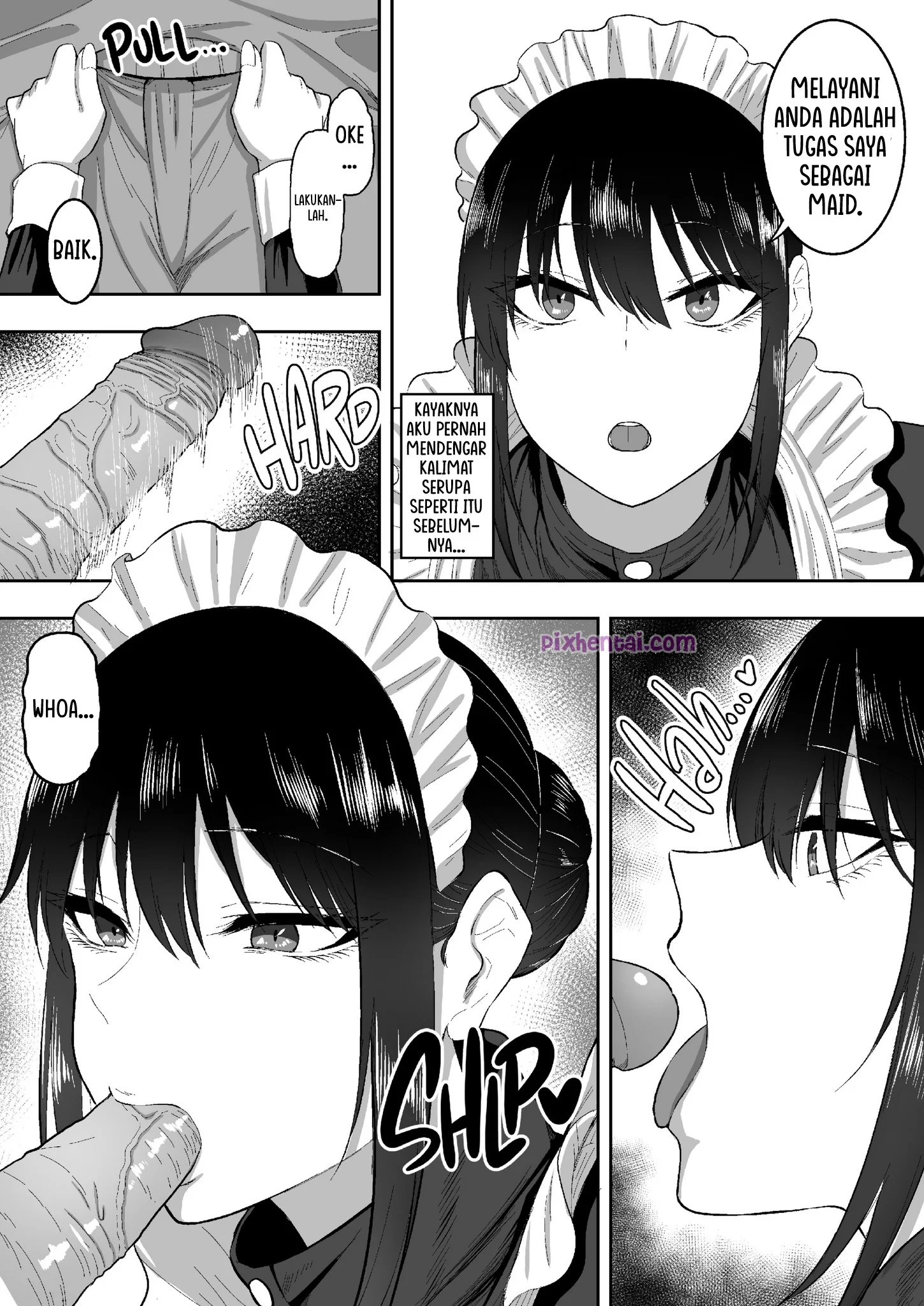 Komik hentai xxx manga sex bokep Maid no Shirasaki-san ni Gohoushi Shite Morau Hanashi 8